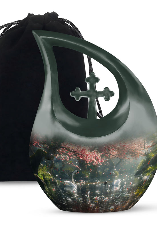 Swan Urns For Ashes - Urns For Adults Men
