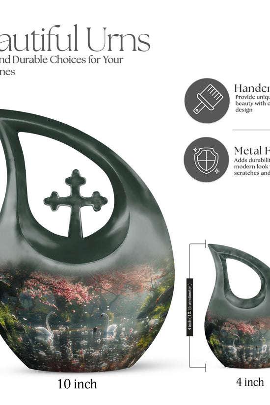 Swan Urns For Ashes - Urns For Adults Men