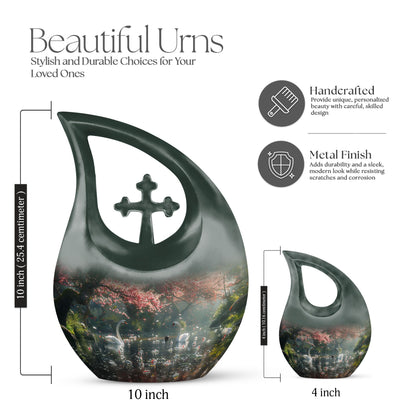 Swan Urns For Ashes - Urns For Adults Men