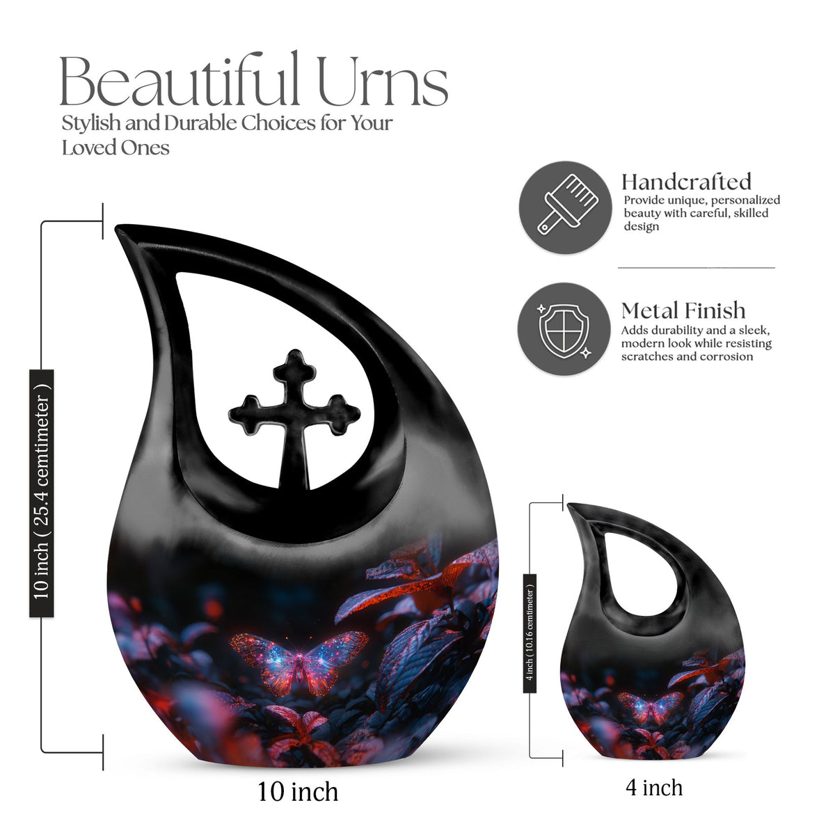 Butterfly Urns For Ashes - Burial Urns Urn For Ashes For Women