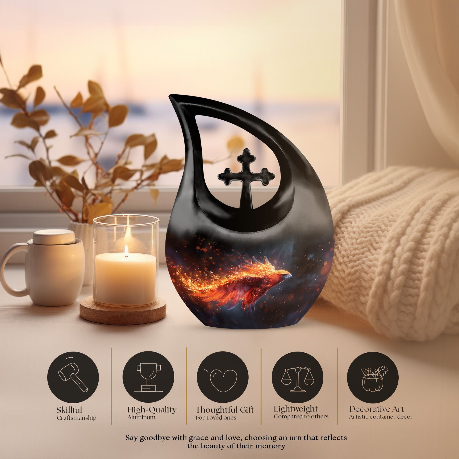 Bird Urns For Ashes - Urn For Human Ashes Adult Men