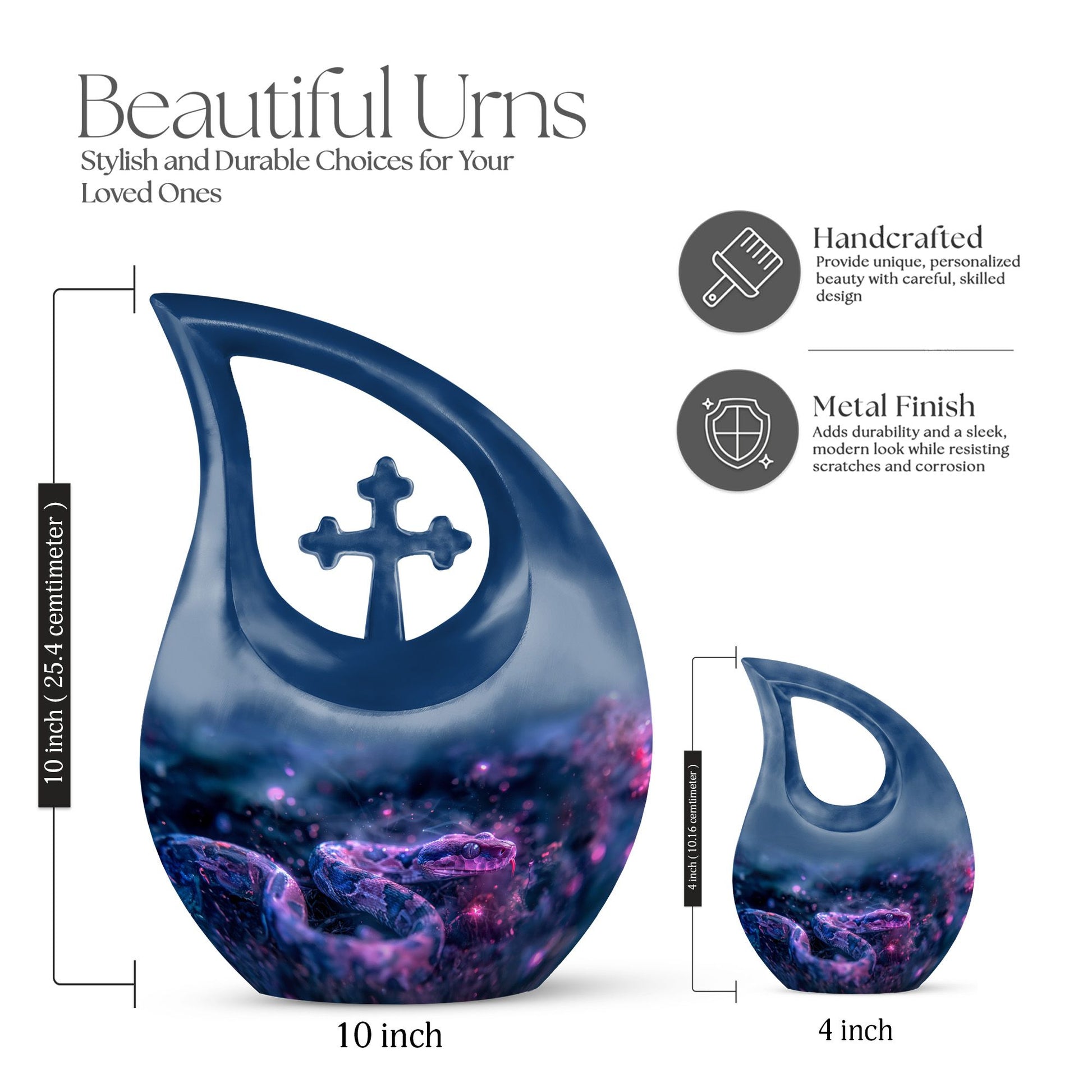 Snake Urns For Ashes - Cremation Urns Women