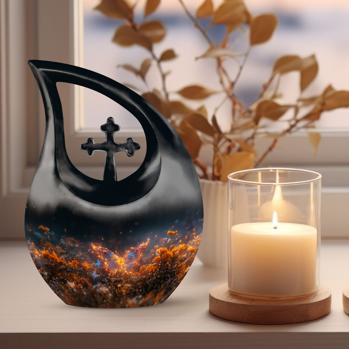 Butterfly Urns For Ashes - Burial Urn Men