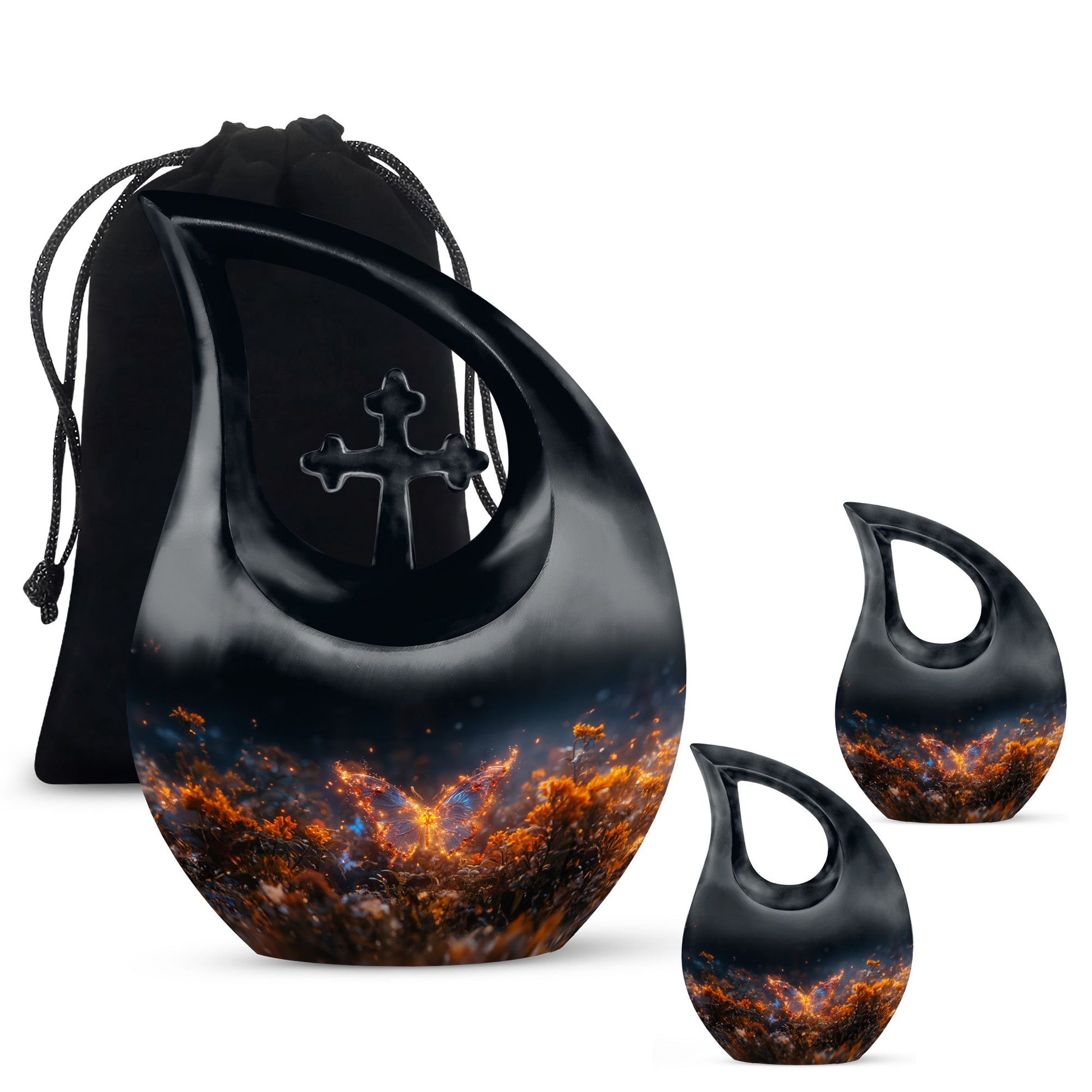 Butterfly Urns For Ashes - Burial Urn Men