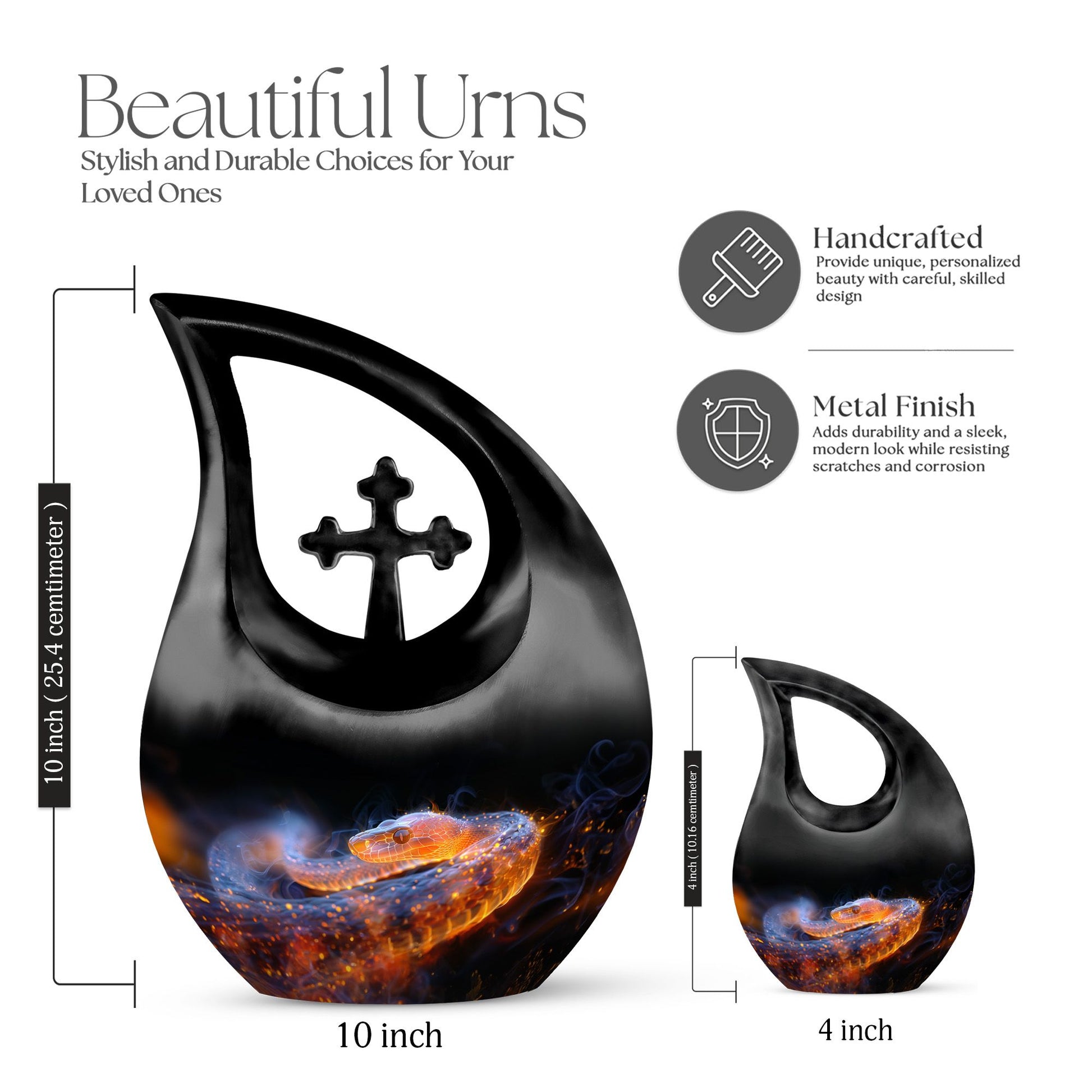 Snake Urns For Ashes - Urn Ashes For Women