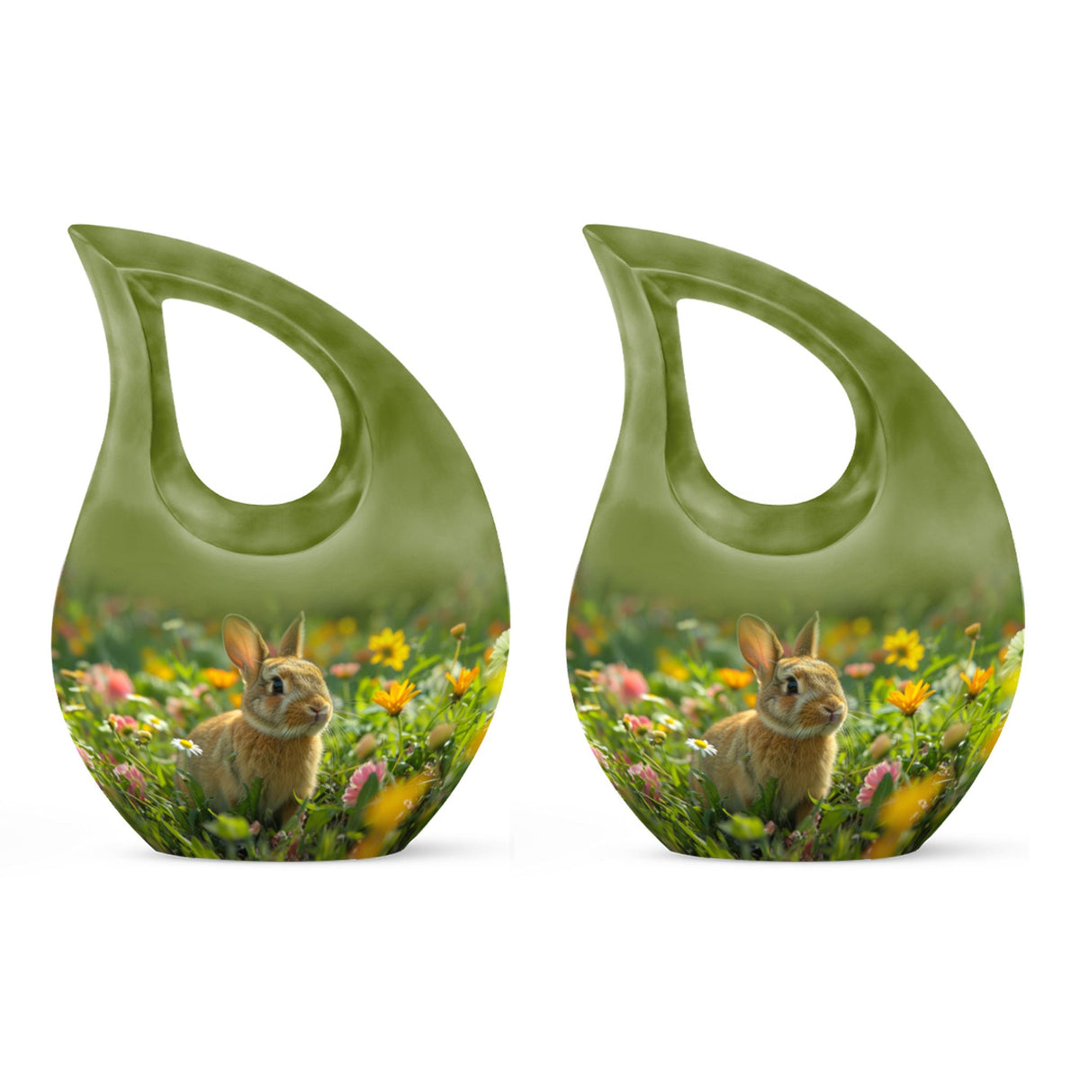 Rabbit Urns For Ashes - Ashes Keepsake Women