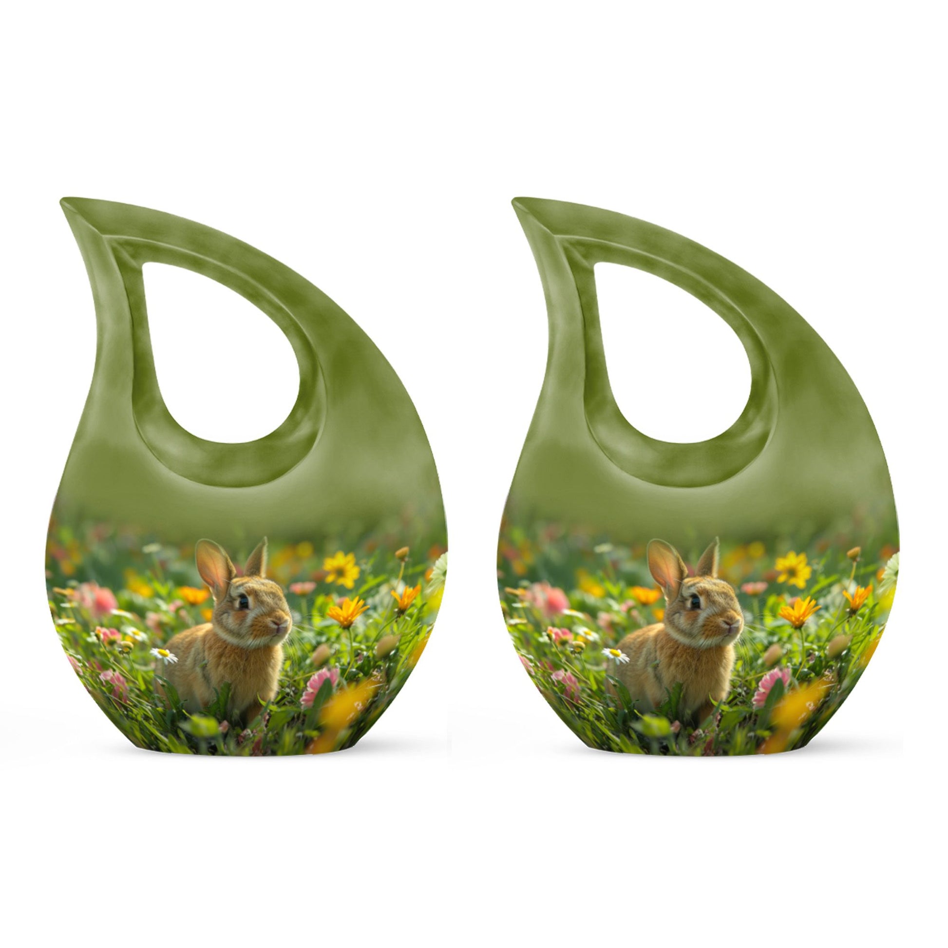 Rabbit Urns For Ashes - Ashes Keepsake Women