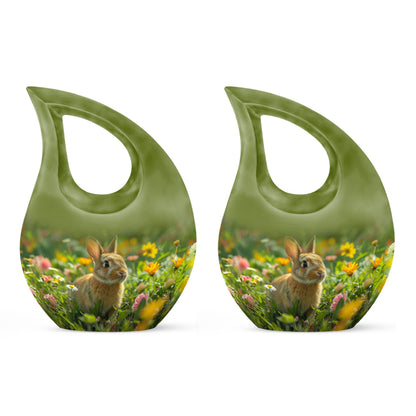 Rabbit Urns For Ashes - Ashes Keepsake Women