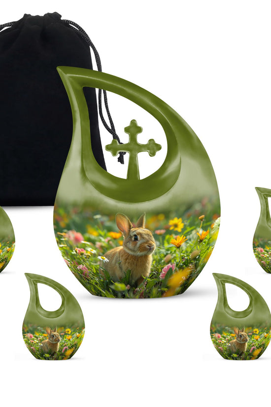 Rabbit Urns For Ashes - Ashes Keepsake Women