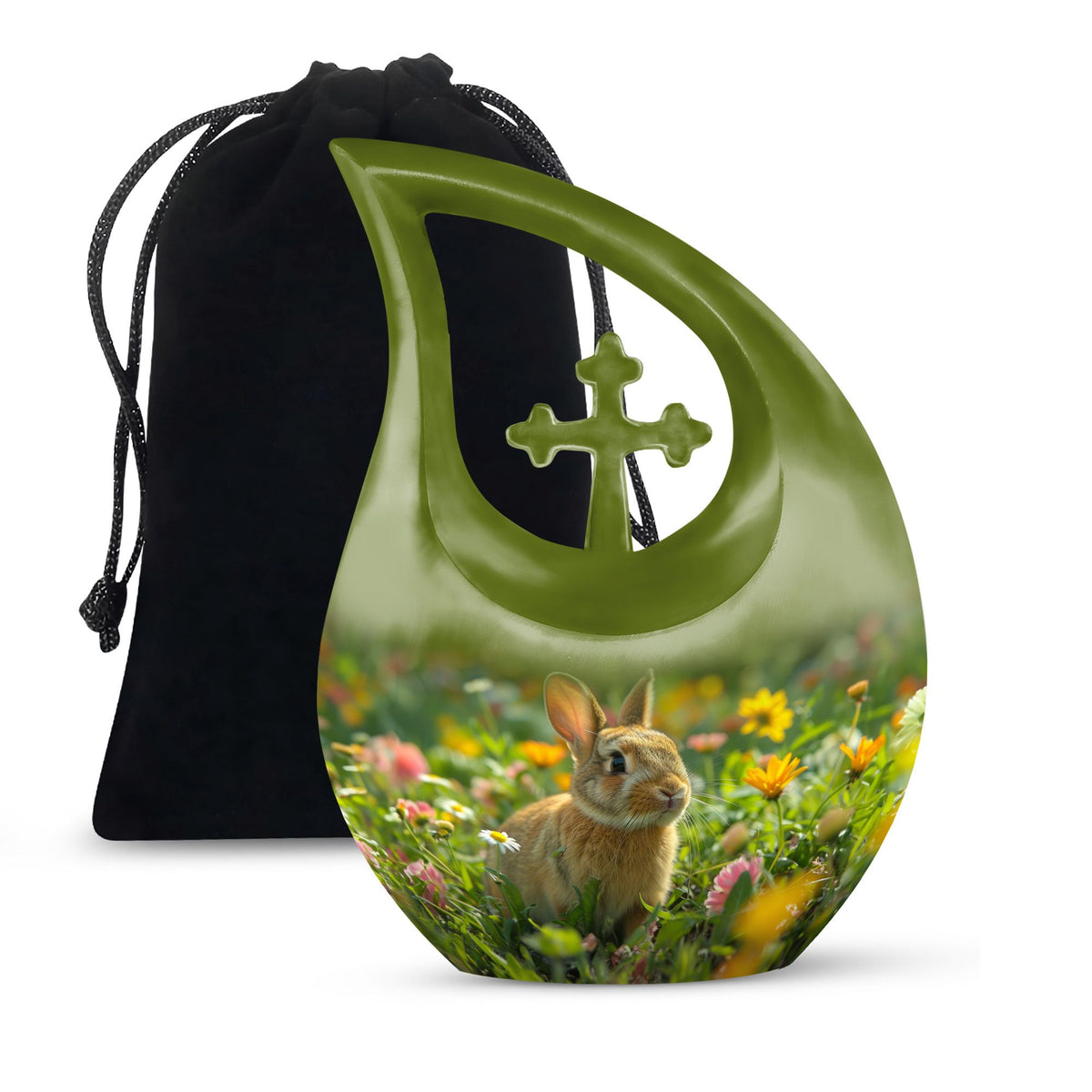 Rabbit Urns For Ashes - Ashes Keepsake Women