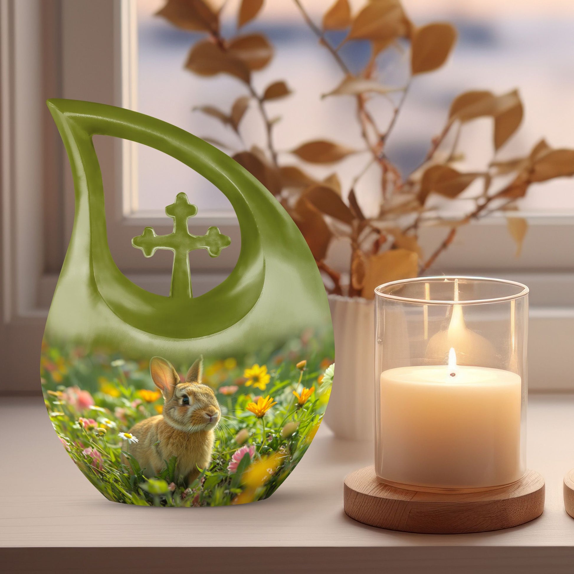 Rabbit Urns For Ashes - Ashes Keepsake Women