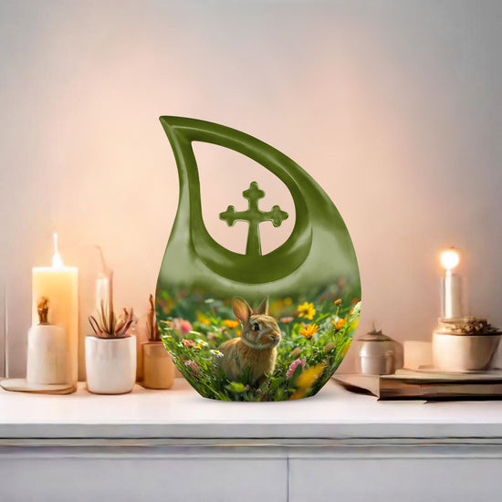 Rabbit Urns For Ashes - Ashes Keepsake Women