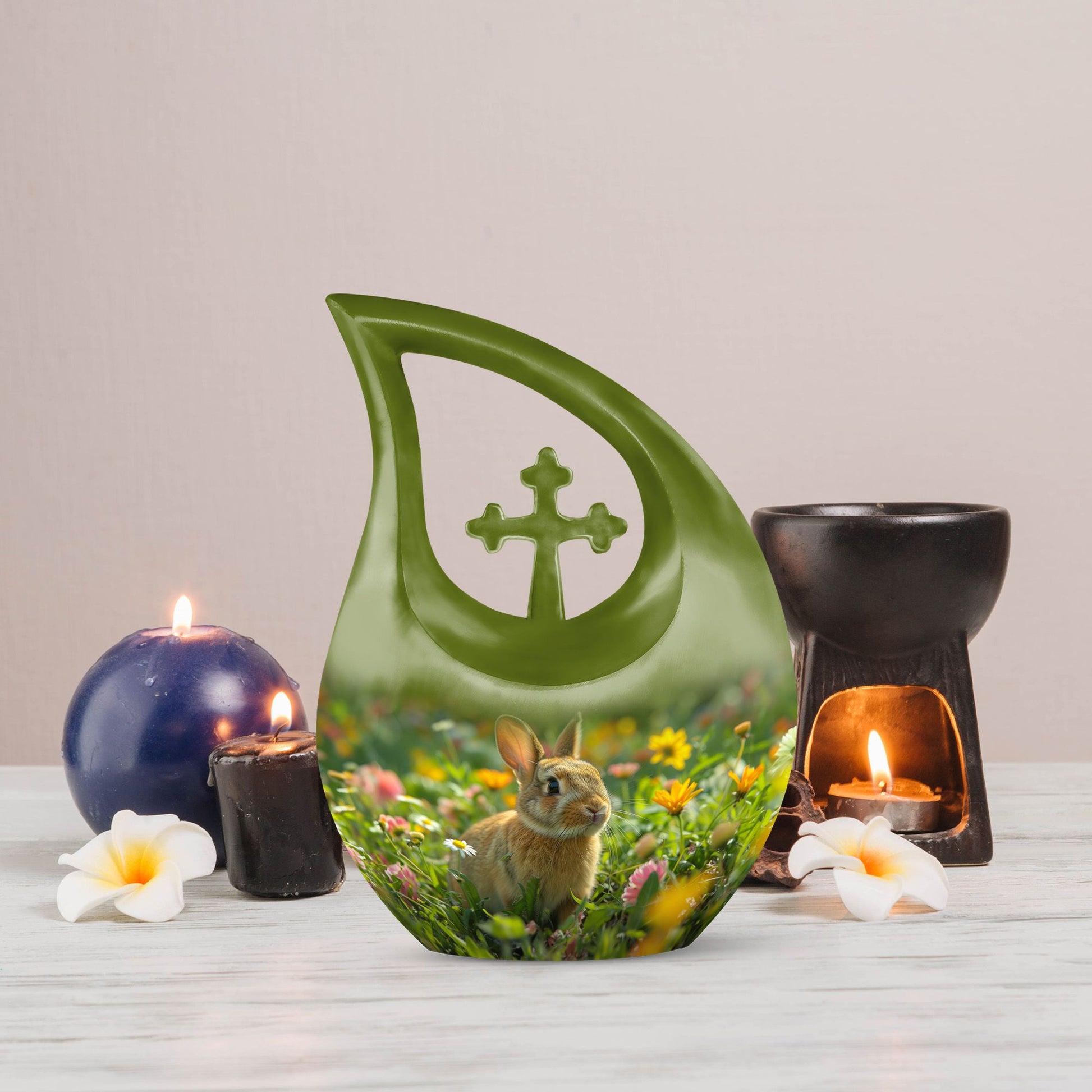 Rabbit Urns For Ashes - Ashes Keepsake Women