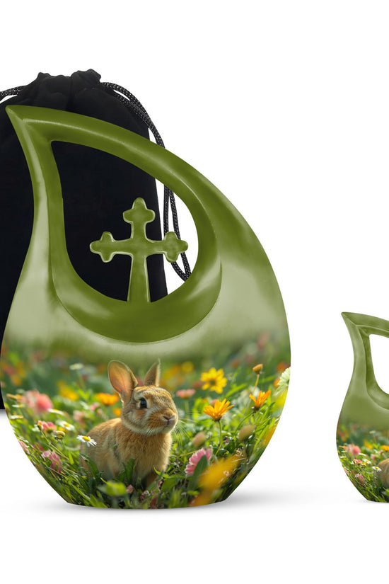 Rabbit Urns For Ashes - Ashes Keepsake Women