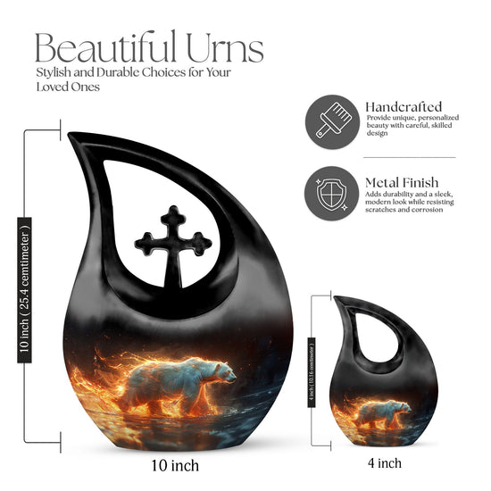 Bear Urns For Ashes - Adult Urns Women