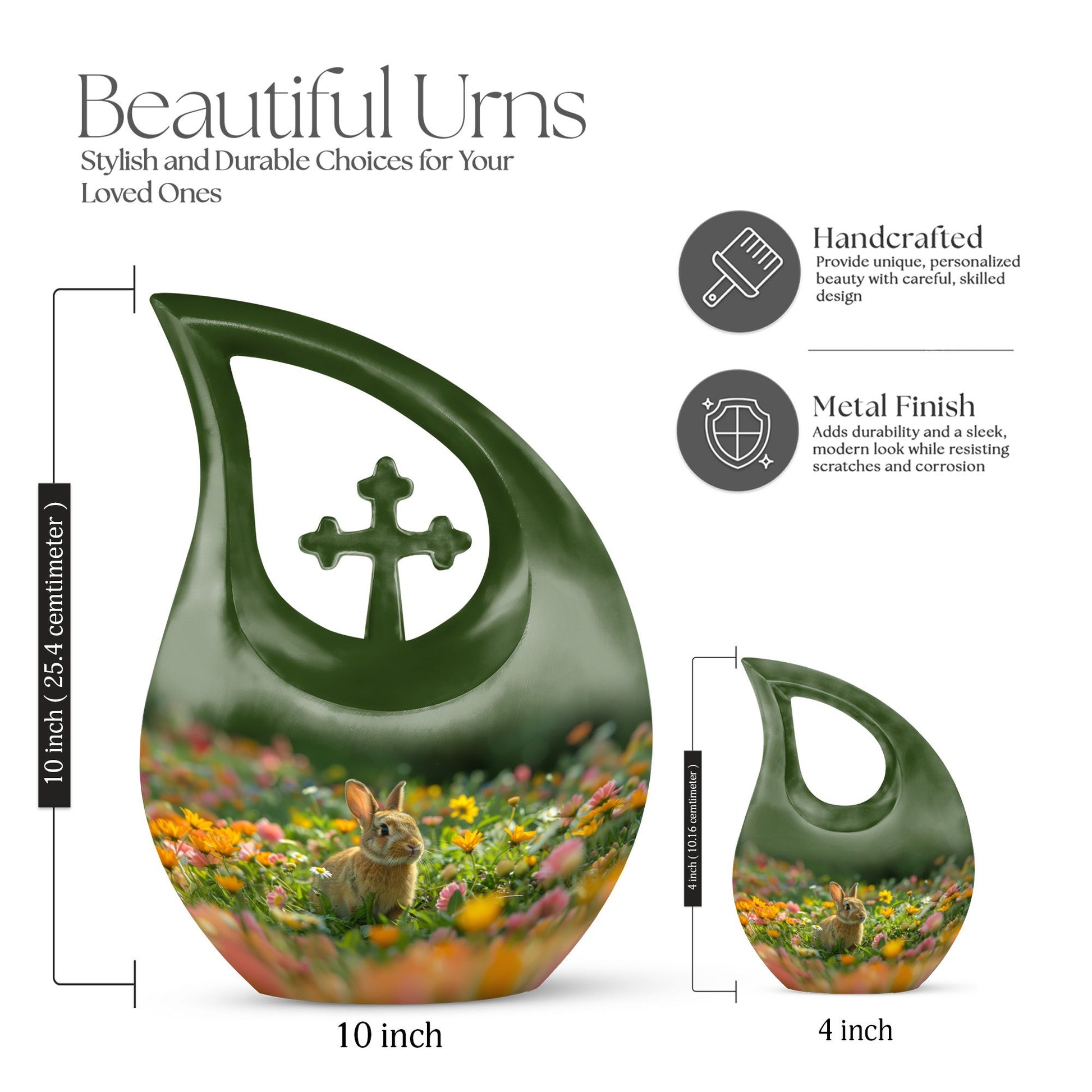 Rabbit Urns For Ashes - Urns Women Human Ashes