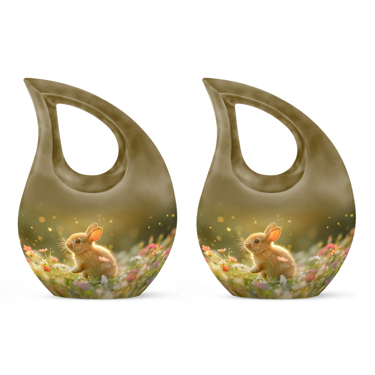 Rabbit Urns For Ashes - Men Urns For Human Ashes