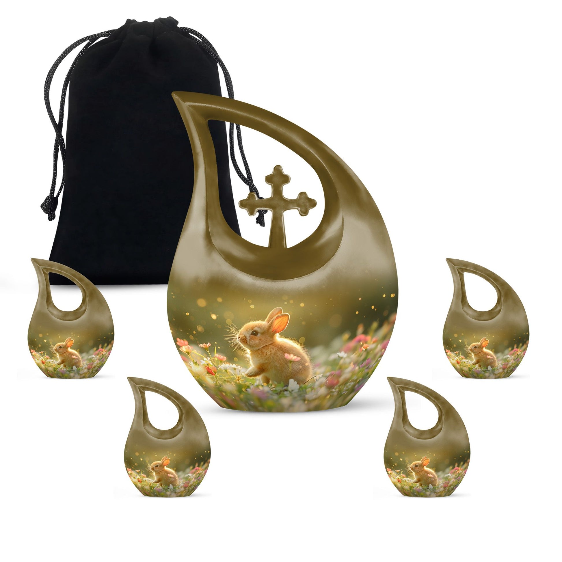 Rabbit Urns For Ashes - Men Urns For Human Ashes
