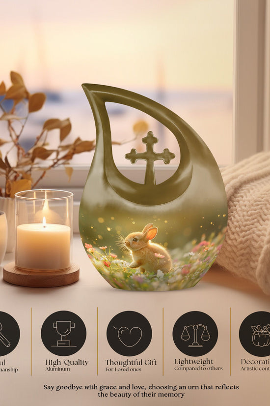 Rabbit Urns For Ashes - Men Urns For Human Ashes