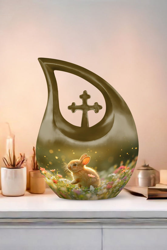 Rabbit Urns For Ashes - Men Urns For Human Ashes