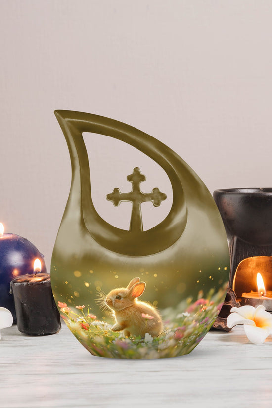 Rabbit Urns For Ashes - Men Urns For Human Ashes