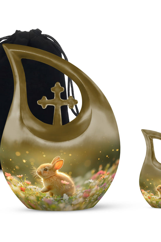 Rabbit Urns For Ashes - Men Urns For Human Ashes