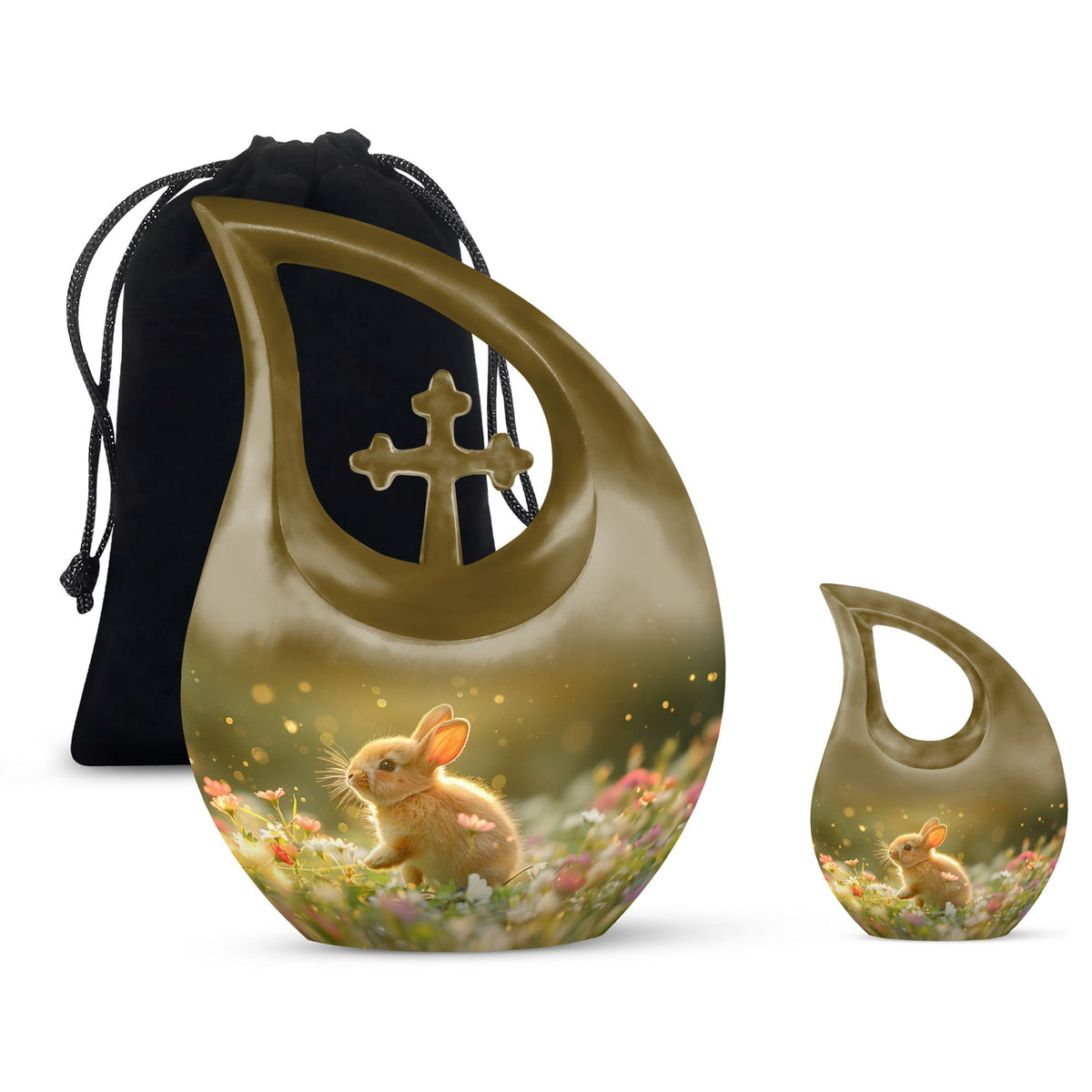 Rabbit Urns For Ashes - Men Urns For Human Ashes