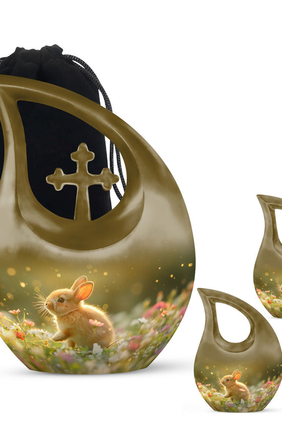 Rabbit Urns For Ashes - Men Urns For Human Ashes