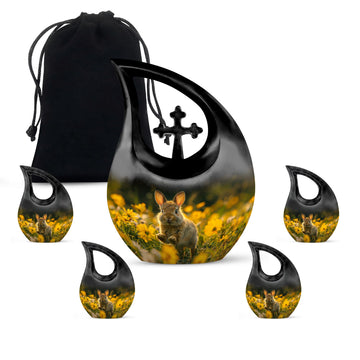 Large Urn With 4 Keepsake