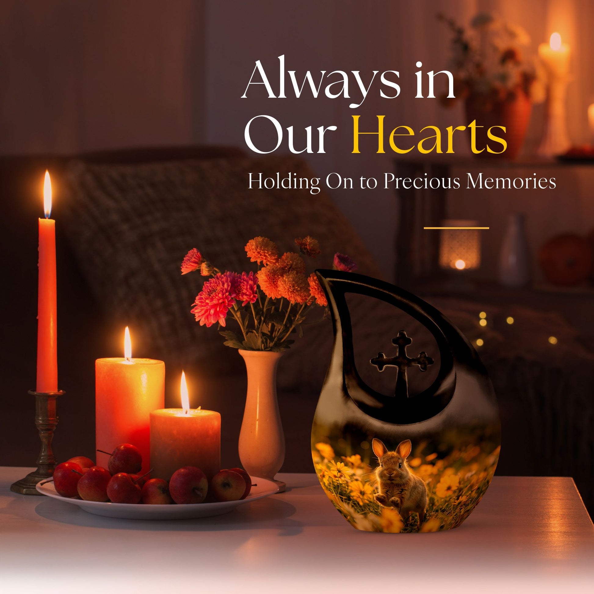 Rabbit Urns For Ashes - Urns For Human Ashes Adult Female