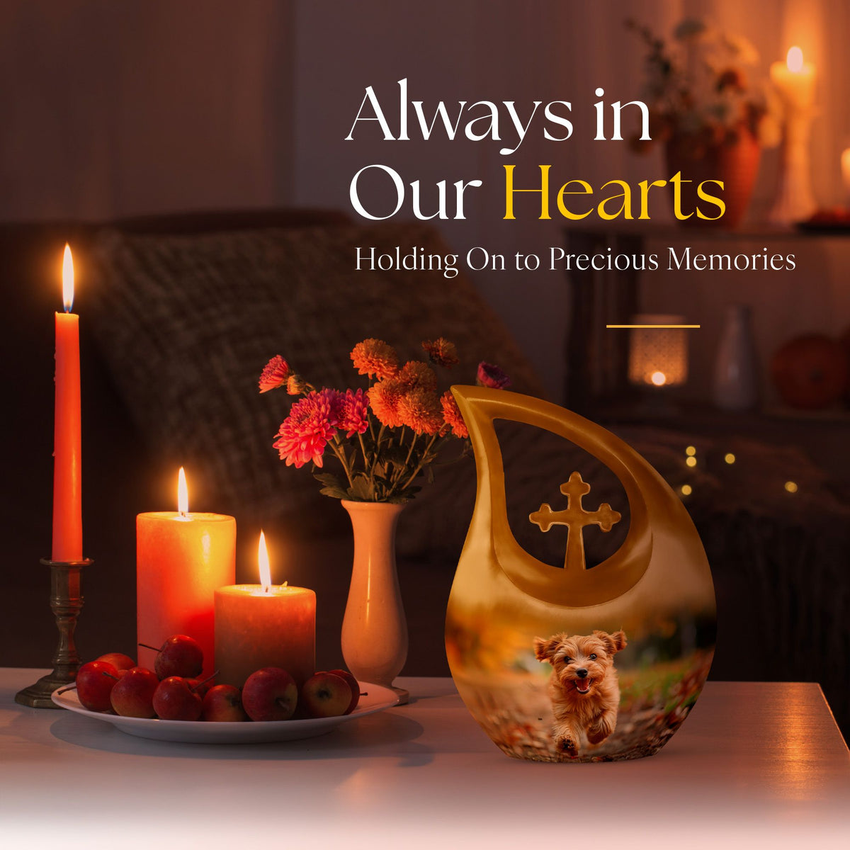 Dog Urns For Ashes - Small Urn For Ashes Adult Male