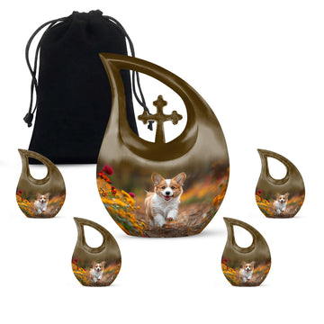 Large Urn With 4 Keepsake