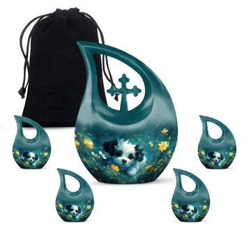 Large Urn With 4 Keepsake