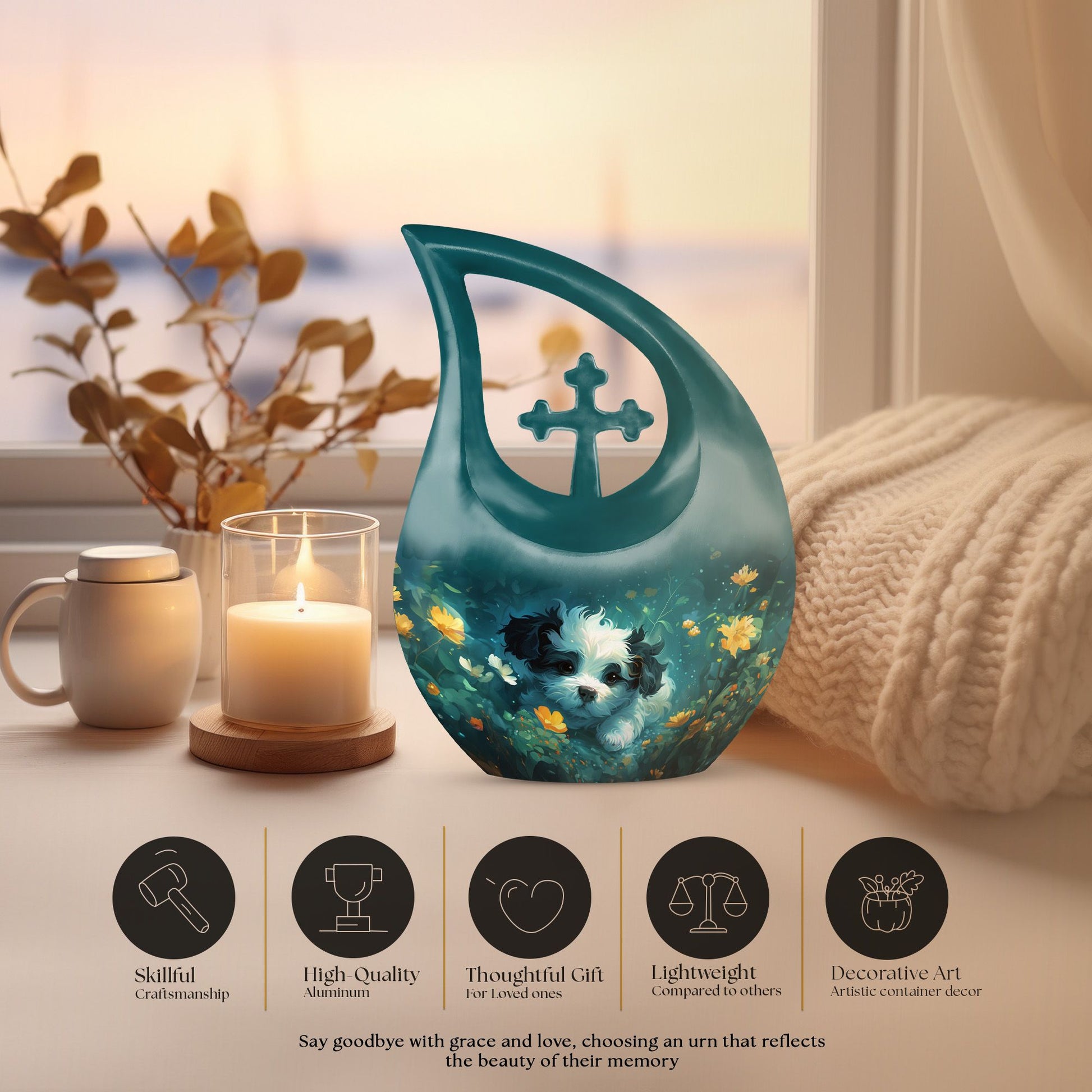 Dog Urns For Ashes - Urn For Adult Male