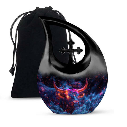 Bull Urns For Ashes - Urn For Human Ashes Adult Male