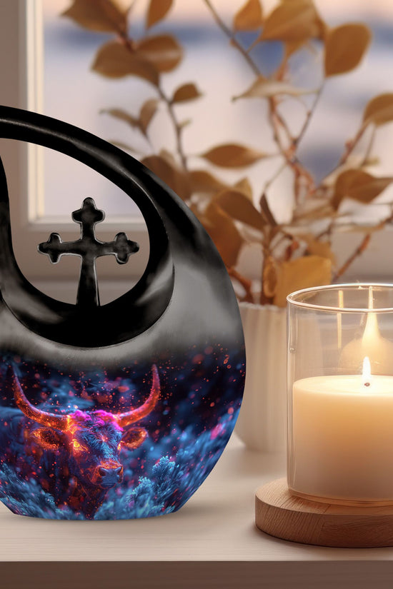 Bull Urns For Ashes - Urn For Human Ashes Adult Male