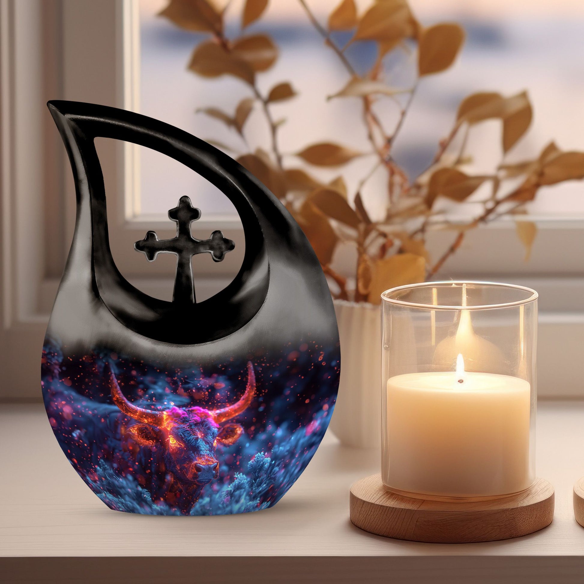 Bull Urns For Ashes - Urn For Human Ashes Adult Male