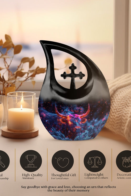 Bull Urns For Ashes - Urn For Human Ashes Adult Male