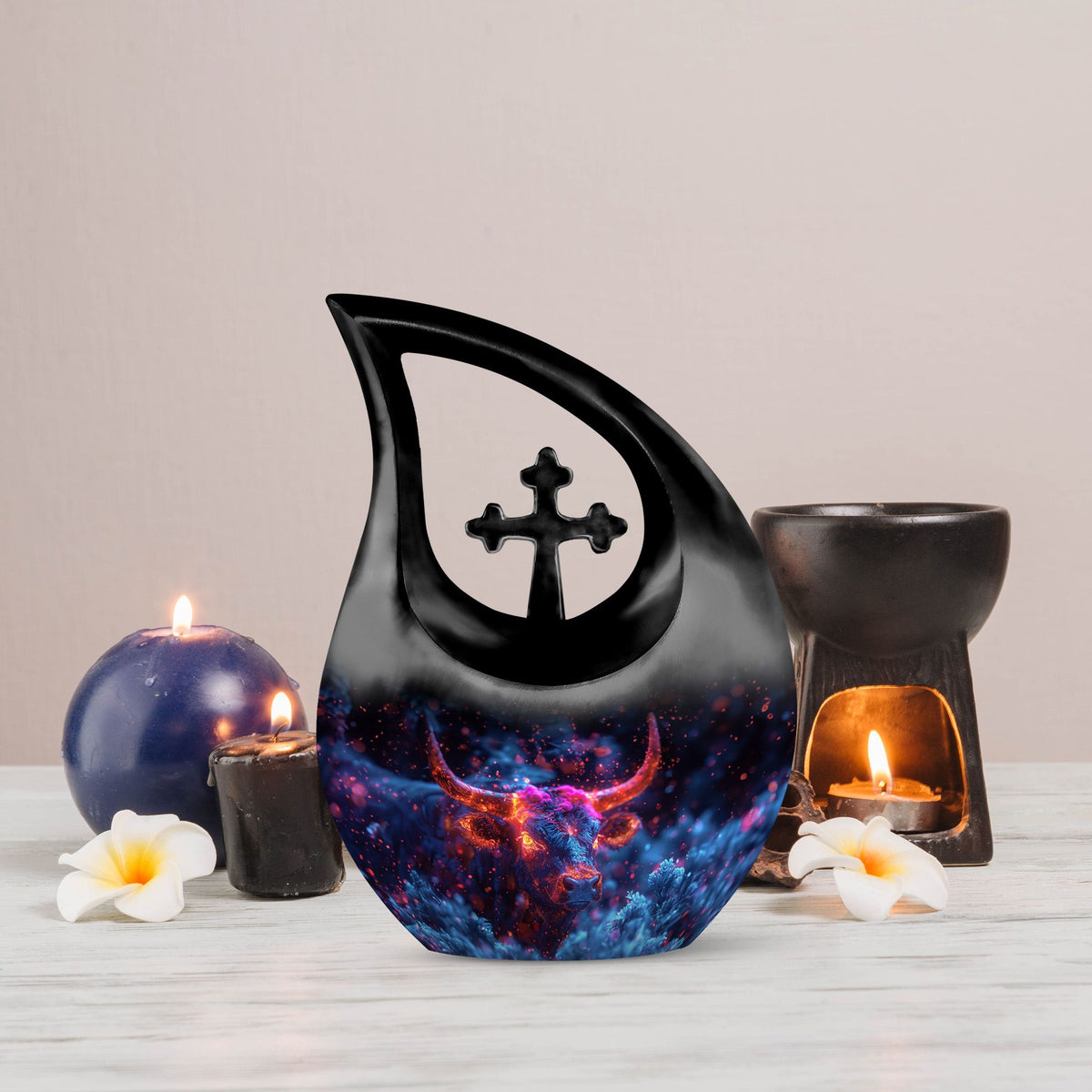 Bull Urns For Ashes - Urn For Human Ashes Adult Male
