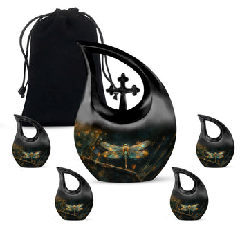 Large Urn With 4 Keepsake