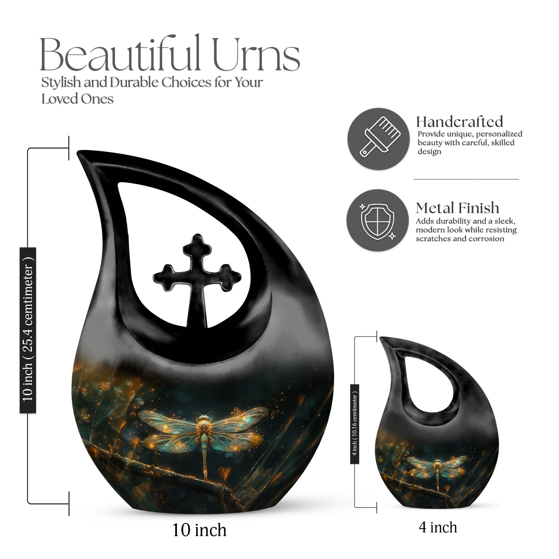 Dragonfly Urns For Ashes - Urns For Adult Female