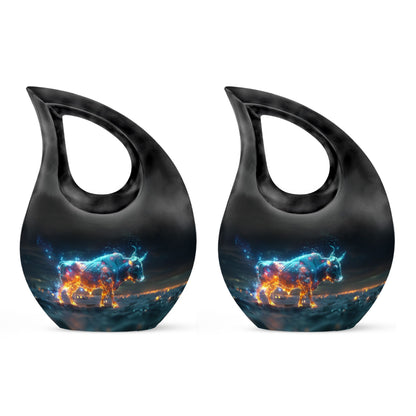 Bull Urns For Ashes - Urn For Ashes Adult Male Small Keepsake