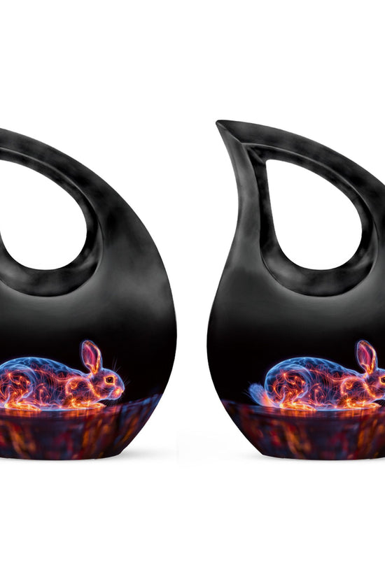 Rabbit Urns For Ashes - Small Urns For Human Ashes Adult Female