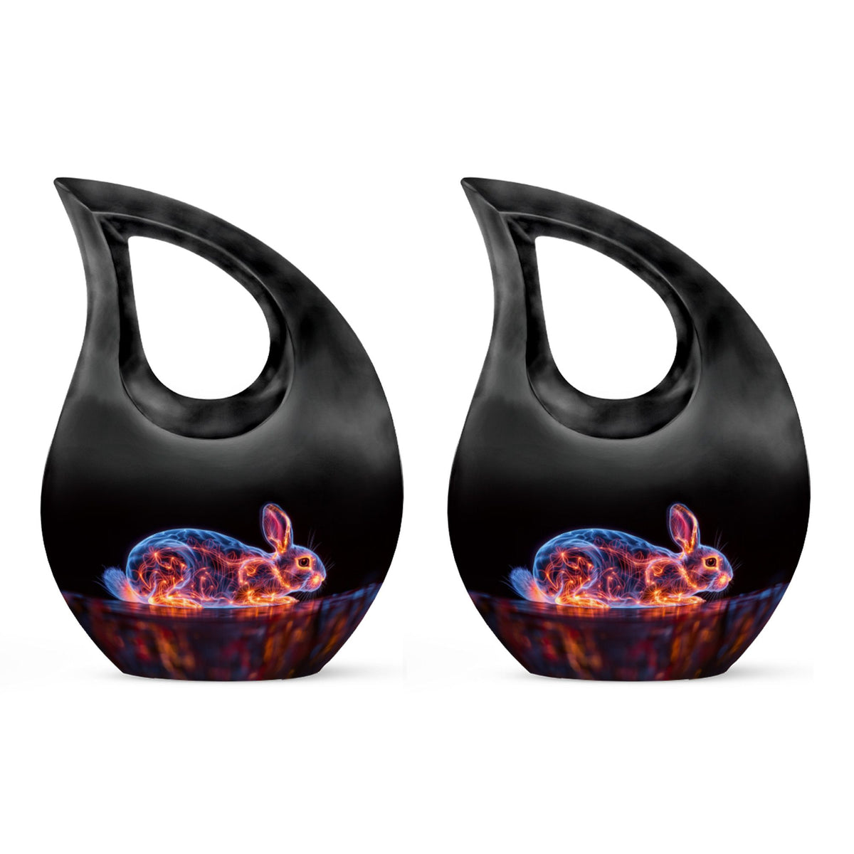 Rabbit Urns For Ashes - Small Urns For Human Ashes Adult Female
