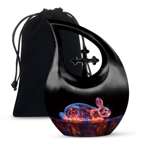 Rabbit Urns For Ashes - Small Urns For Human Ashes Adult Female