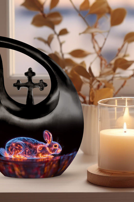 Rabbit Urns For Ashes - Small Urns For Human Ashes Adult Female
