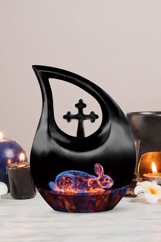 Rabbit Urns For Ashes - Small Urns For Human Ashes Adult Female