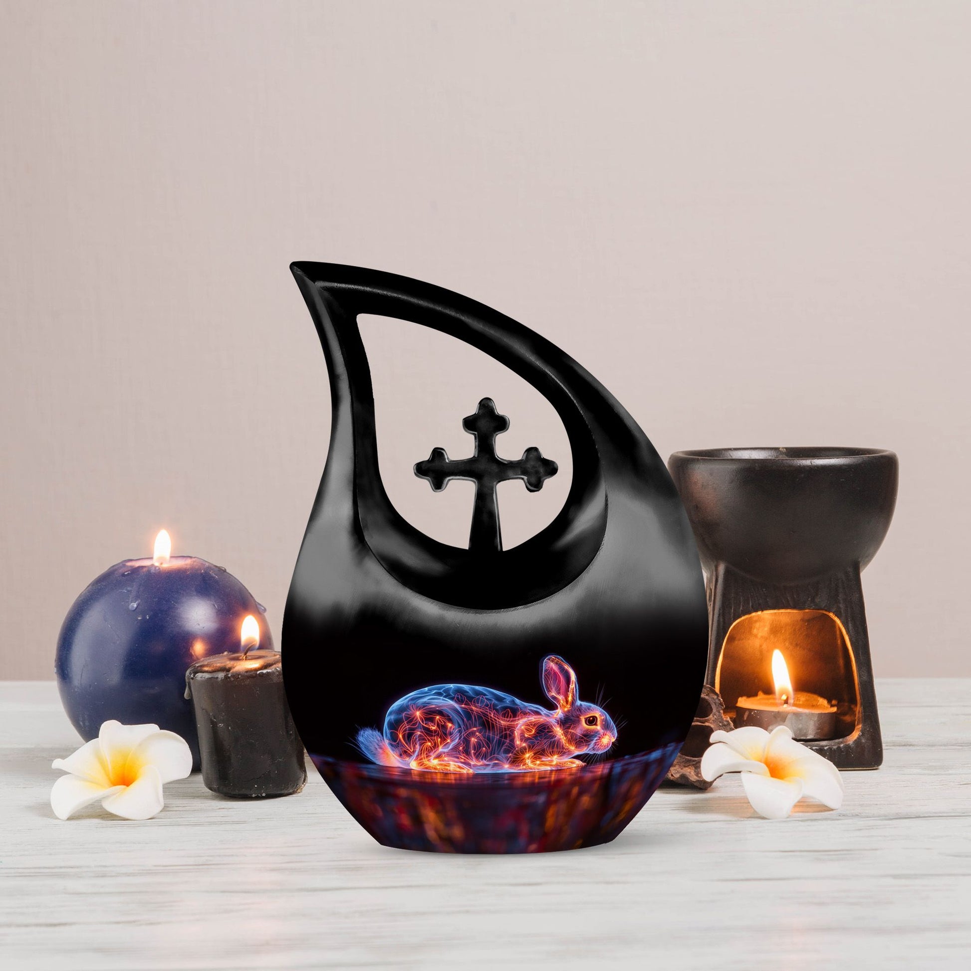 Rabbit Urns For Ashes - Small Urns For Human Ashes Adult Female