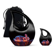 Rabbit Urns For Ashes - Small Urns For Human Ashes Adult Female