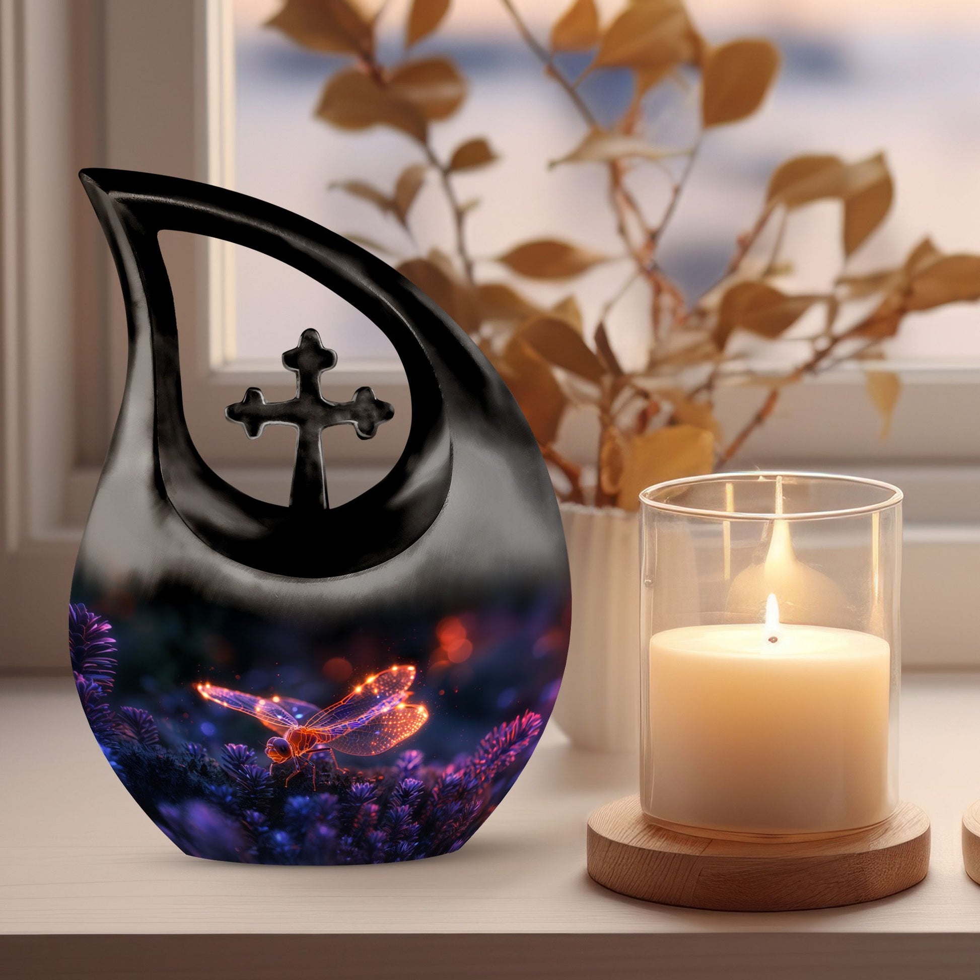 Dragonfly Urns For Ashes - Urns For Adult Female Small